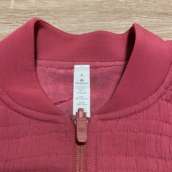 Lululemon Non-Stop Bomber Jacket NWOT - Picture 3 of 6